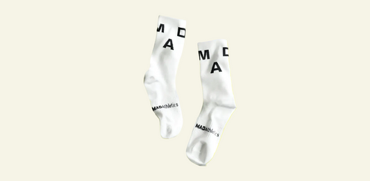 MadAthletics Triad Socks Ribbon White